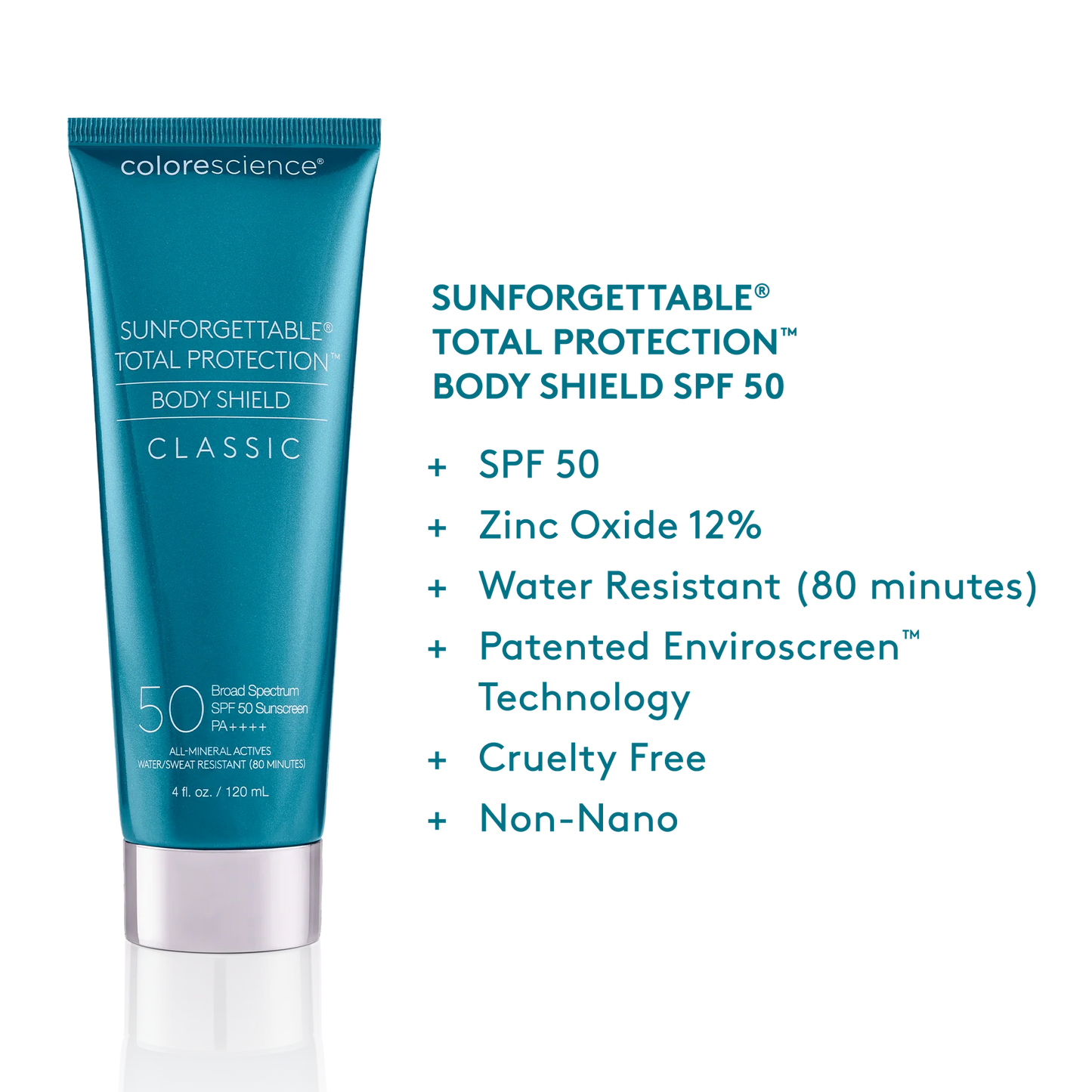 Sunforgettable Total Protection Body Shield Classic SPF 50